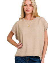 Load image into Gallery viewer, The Panhandle Mocha Sweater Vest S-XL
