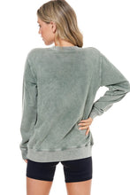 Load image into Gallery viewer, The Olive Steerhead Mineral Wash Sweatshirt S-L
