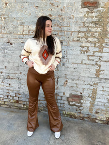 The Brown Ice Flares