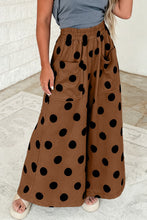 Load image into Gallery viewer, The Asher Dot Pants in Brown S-XL
