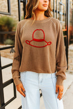 Load image into Gallery viewer, The Hats Off Taupe Sweater S-3X
