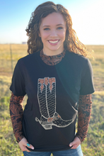 Load image into Gallery viewer, The Knockin' Boots Tee S-3X
