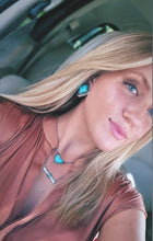 Load image into Gallery viewer, The Taylor Turquoise Earrings Clip-On

