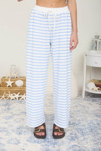 Load image into Gallery viewer, The Bailey Blue Stripe Pants S-L
