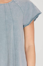 Load image into Gallery viewer, The Crawford Chambray Dress S-L
