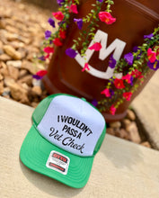 Load image into Gallery viewer, Vet Check Trucker Hat in Green!
