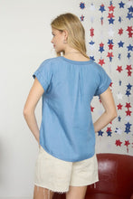 Load image into Gallery viewer, The Dennison Denim Top S-L
