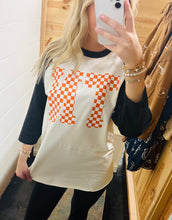 Load image into Gallery viewer, The TN Checkered Raglan S-XL
