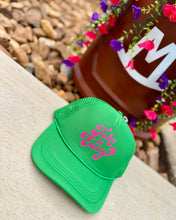 Load image into Gallery viewer, Take It Easy Kelly Green Trucker Hat
