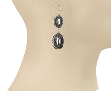 Load image into Gallery viewer, The Dry Doc Silver Concho Earrings
