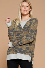 Load image into Gallery viewer, The Lancaster Camo Top S-3X
