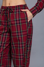 Load image into Gallery viewer, The Stroud Red Plaid Pants S-L
