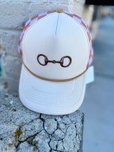 Load image into Gallery viewer, The Snaffle Check Trucker Hat
