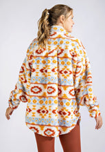 Load image into Gallery viewer, The Abilene Aztec Sherpa Jacket S-3X
