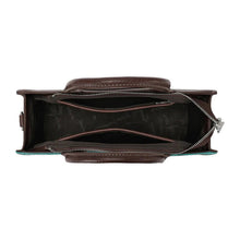 Load image into Gallery viewer, The Guthrie Tooled Turquoise Bag

