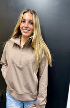 Load image into Gallery viewer, The Seven Oak Scuba 1/2 Zip Pullover in Cocoa S-L
