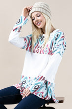 Load image into Gallery viewer, The Angelina Aztec Top S-L
