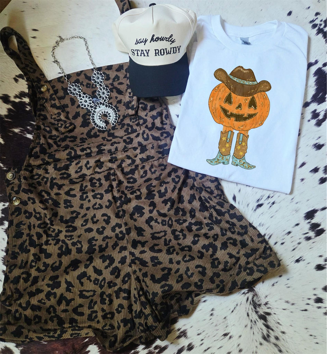 The Cowboy Pumpkin Tee S-2X
