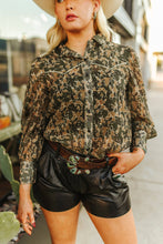 Load image into Gallery viewer, The Trophy Wife Camo Top S-XL
