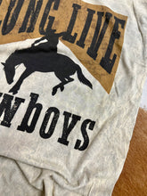 Load image into Gallery viewer, Long Live Cowboys Acid Wash Tee S-XL
