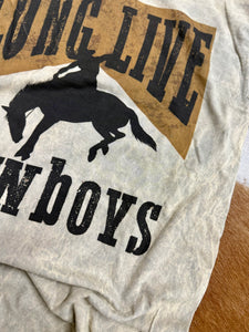 Long Live Cowboys Acid Wash Tee S-XL