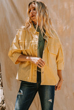 Load image into Gallery viewer, The Lipan Washed Corduroy Shacket S-3X
