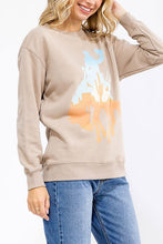 Load image into Gallery viewer, The Sunset Bucker Light Mocha Sweatshirt S-XL
