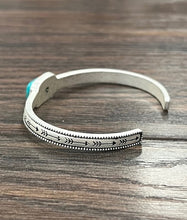 Load image into Gallery viewer, The Tabby Turquoise Genstone Stacker Bracelet
