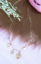 Load image into Gallery viewer, The Way Out West Goldtone Charm Necklace
