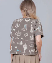 Load image into Gallery viewer, The Midland Western Olive Top S-L
