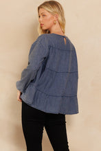 Load image into Gallery viewer, The Athens Denim Top S-L
