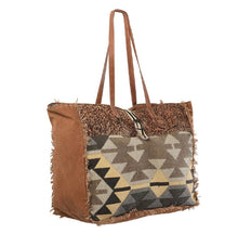 Load image into Gallery viewer, The Rosston Taupe Weekender Bag
