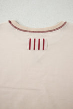 Load image into Gallery viewer, The Ada Red Stripe Pullover Top S-XL
