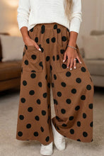 Load image into Gallery viewer, The Asher Dot Pants in Brown S-XL
