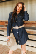 Load image into Gallery viewer, The Abilene Denim Dress S-XL
