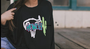 The Western Drip Crop Tee S-XL