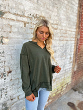Load image into Gallery viewer, The Payson Top in Olive S-XL
