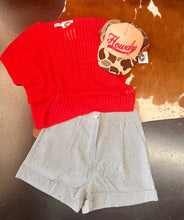 Load image into Gallery viewer, The Denim Stripe Shorts S-L
