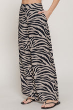 Load image into Gallery viewer, The Wilson Zebra Print Pants S-L
