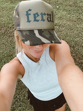Load image into Gallery viewer, Feral Camo Trucker Hat

