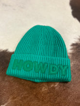 Load image into Gallery viewer, The HOWDY Green Beanie
