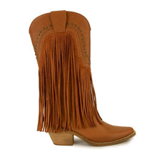Load image into Gallery viewer, The Adela Fringe Cowboy Boots
