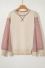 Load image into Gallery viewer, The Ada Red Stripe Pullover Top S-XL

