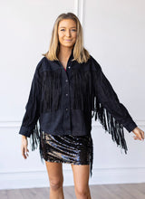 Load image into Gallery viewer, The Flagstaff Fringe Jacket S-XL we
