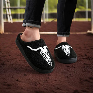 The Longhorn Slippers 6-11