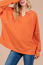 Load image into Gallery viewer, The Knox Ribbed Orange Top S-XL
