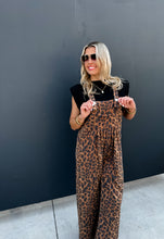 Load image into Gallery viewer, The Karli Boho Leopard Overalls S-2X
