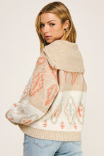 Load image into Gallery viewer, The Hunt Aztec 1/4 Zip Sweater
