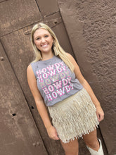 Load image into Gallery viewer, Howdy Distressed Sleeveless Tee S-L
