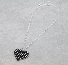 Load image into Gallery viewer, The Western Bubble Heart Necklace
